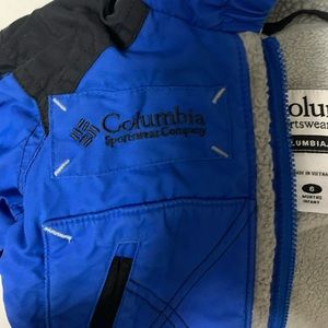 Size 6 month Columbia winter coat! Like new!